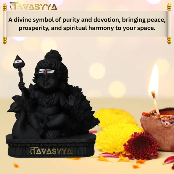 Matte_Black_Lord_Murugan_Idol_Home_Temple_And_Office_Desk_For_Pooja_Room_Spiritual_Decor_&_Gifting