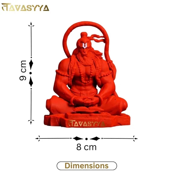 Tavasyya_Sindoori_Hanuman_Ji_Murti_|_Fine_Finish_Balaji_Idol_for_Home_Temple,_Car_Dashboard,_Office_Desk,_Study_Table_&_Pooja_Room_|_Handcrafted_Bajarang_Bali_Statue_|_Evil_Eye_Protection_&_Vastu