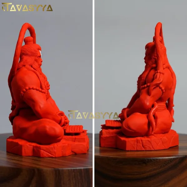 Tavasyya_Sindoori_Hanuman_Ji_Murti_|_Fine_Finish_Balaji_Idol_for_Home_Temple,_Car_Dashboard,_Office_Desk,_Study_Table_&_Pooja_Room_|_Handcrafted_Bajarang_Bali_Statue_|_Evil_Eye_Protection_&_Vastu