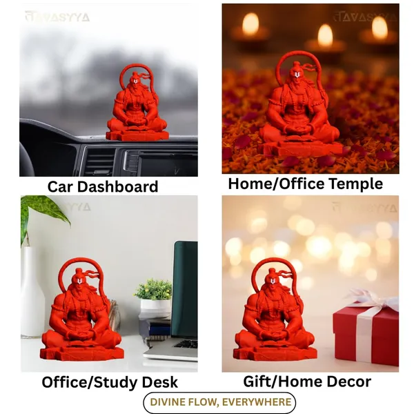 Tavasyya_Sindoori_Hanuman_Ji_Murti_|_Fine_Finish_Balaji_Idol_for_Home_Temple,_Car_Dashboard,_Office_Desk,_Study_Table_&_Pooja_Room_|_Handcrafted_Bajarang_Bali_Statue_|_Evil_Eye_Protection_&_Vastu