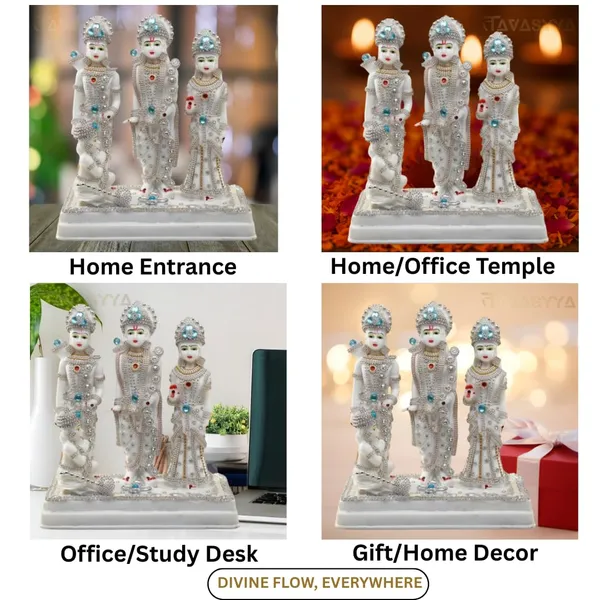 Tavasyya_Premium_Ram_Darbar_|_Marble_White_Ram_Darbar_with_Beautiful_Ornament_Detailing_|_Bhagwan_Shri_Ram,_MATA_Sita,_Lakshman_Ji,_and_Hanuman_Ji_Statue_for_Home_Temple,_Pooja_Room_(9.44_Inch)
