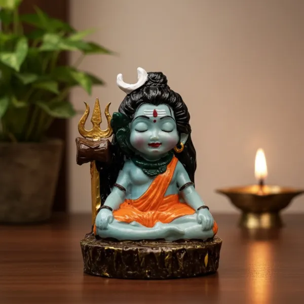 Tavasyya_Bal_Shiv_Murti_in_Sky_Blue_Glossy_Tone_|_Batuk_Bhairav_|_Cute_Baby_Shiva_Idol_for_Car_Dashboard,_Home_Decor,_Home_Temple,_Office_Table_&_Study_Decor_|_Spiritual_Gift_Showpiece