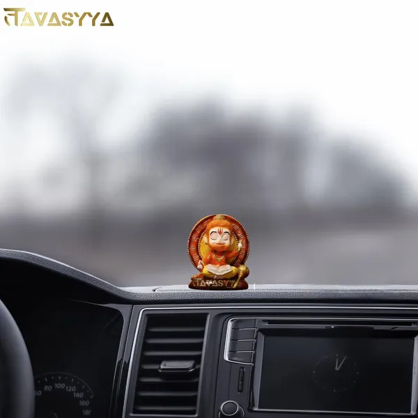 Saffron_Orange_&_Golden_Yellow_Premium_Hanuman_Ji_Murti_With_Nano_Coating_For_Car_Dashboard_Home_&_Temple