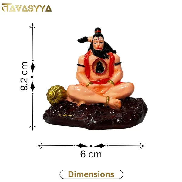 Terracotta_Orange_With_Golden_Brass_Tapasvi_Lord_Hanuman_Idol_Small_Resin_Statue_With_Gada_For_Car_Dashboard_Home_Temple