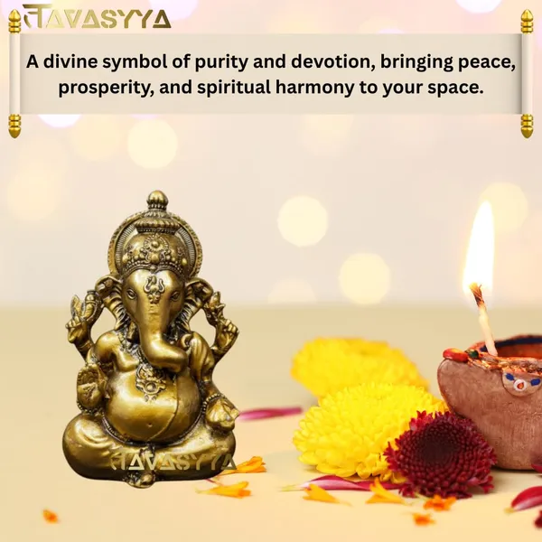 Antique_Gold_With_Subtle_Black_Patina_Suvarna_Gajanana_Ganesha_Idol_For_Car_Dashboard_Home_Temple_&_Office_Desk_Small_Ganpati_Murti_Antique_Gold_Ganesh_Idol_For_Pooja_Room