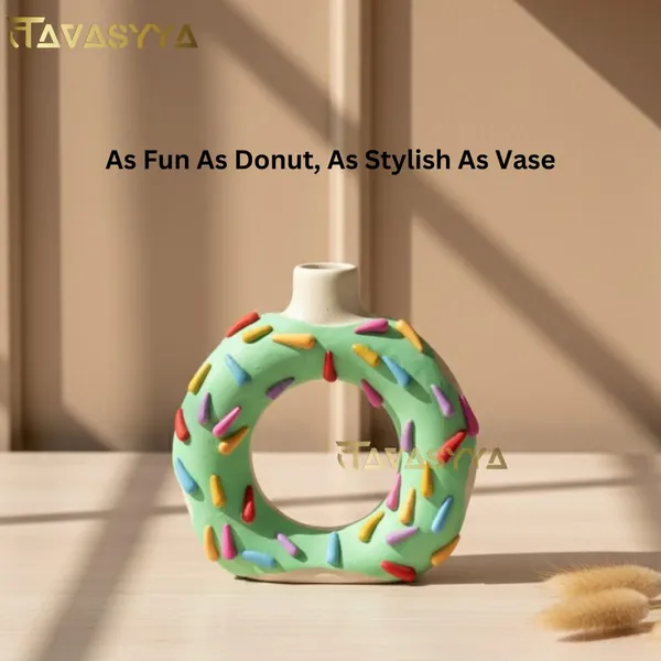 Mint_Green_Pastel_Aesthetic_Colors_Finish_Ceramic_Donut_Vase_6_Inch_Round_Flower_Vase_For_Pampas_Grass_Dried_Flowers_Home_And_Office_Decor