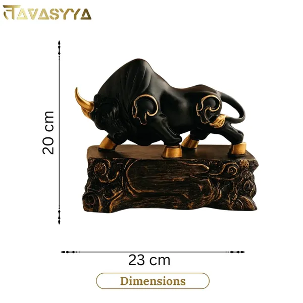 Black_Geometric_Bull_Resin_Statue_Stock_Market_Charging_Bull_Showpiece_For_Home_&_Office_Decor