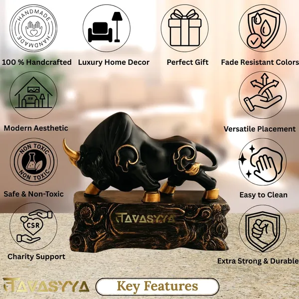 Black_Geometric_Bull_Resin_Statue_Stock_Market_Charging_Bull_Showpiece_For_Home_&_Office_Decor