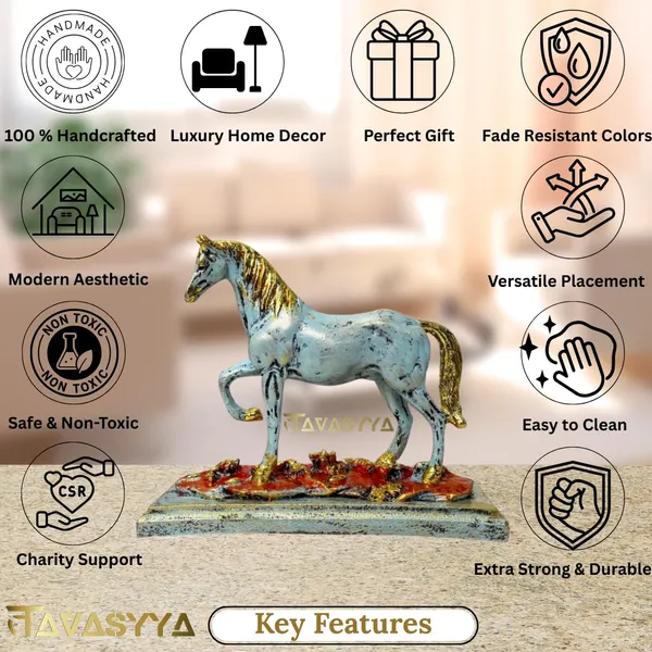 Celestial_Blue_With_Metallic_Gold_Horse_Showpiece_For_Home_&_Office_Decor