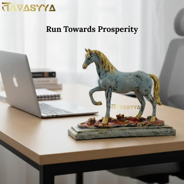 Celestial_Blue_With_Metallic_Gold_Horse_Showpiece_For_Home_&_Office_Decor