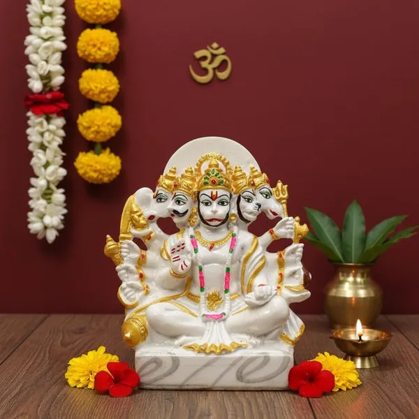 Pearl_White_Panchmukhi_Hanuman_Idol_Five-Faced_Hanuman_Ji_Statue_For_Home_Temple_Pooja_Room_&_Office_Handcrafted_Bajrangbali_Murti_Spiritual_Gift