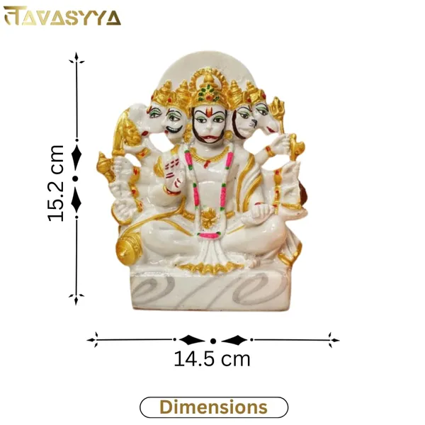 Pearl_White_Panchmukhi_Hanuman_Idol_Five-Faced_Hanuman_Ji_Statue_For_Home_Temple_Pooja_Room_&_Office_Handcrafted_Bajrangbali_Murti_Spiritual_Gift