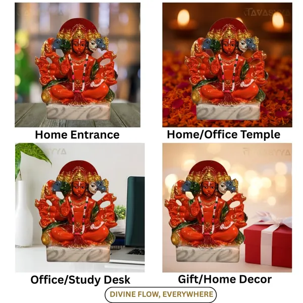 Red_Panchmukhi_Hanuman_Idol_Five-Faced_Hanuman_Ji_Statue_For_Home_Temple_Pooja_Room_&_Office_Handcrafted_Bajrangbali_Murti_Spiritual_Gift