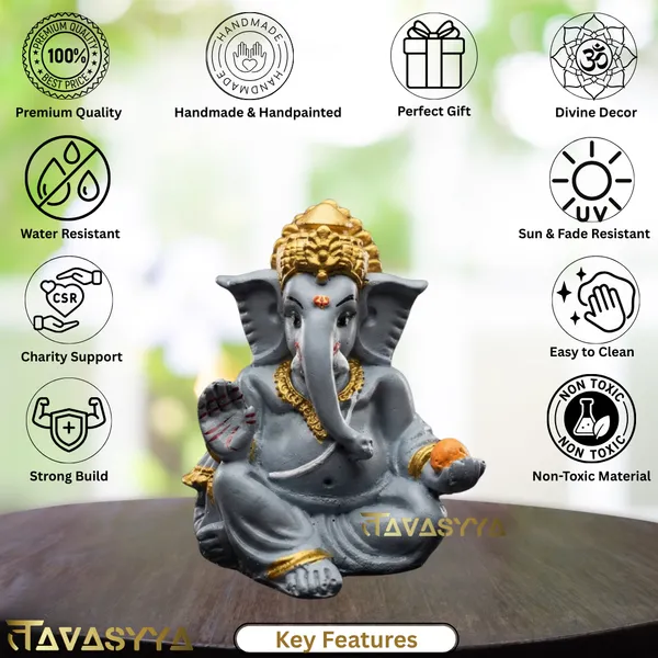 Tavasyya_Vinayaka_Ganpati_Bappa_Idol_|_Siddhivinayak_Sculpture_|_Lord_Ganesha_Murti_|_Lambodar_Ganesh_Statue_for_Home_Temple,_Office_Temple,_Work_Desk,_Study_Table_&_Spiritual_Decor_(4_Inch)