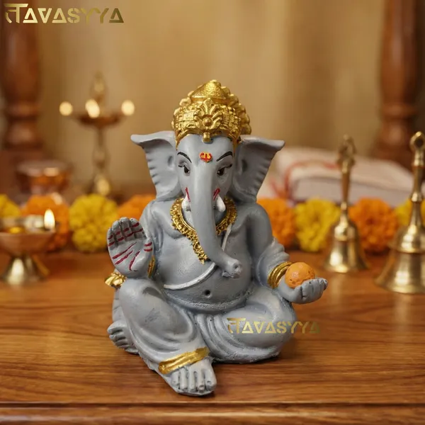 Tavasyya_Vinayaka_Ganpati_Bappa_Idol_|_Siddhivinayak_Sculpture_|_Lord_Ganesha_Murti_|_Lambodar_Ganesh_Statue_for_Home_Temple,_Office_Temple,_Work_Desk,_Study_Table_&_Spiritual_Decor_(4_Inch)