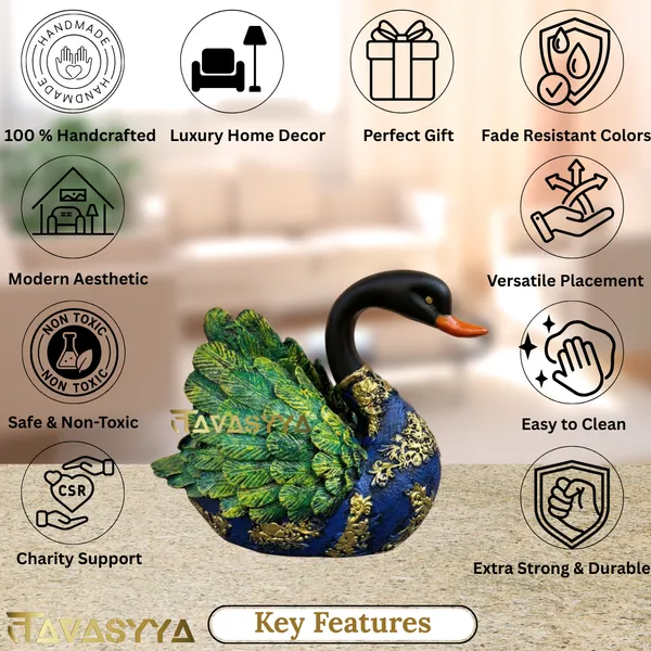 Tavasyya_Pair_of_Swans_for_Good_Luck_&_Love_|_Vastu_Hanso_Ka_Joda_for_Romance,_Harmony_&_Positivity_|_Feng_Shui_Decorative_Showpiece_for_Living_Room,_Bedroom,_Home_Decor_&_Wedding_Gift_for_Couples