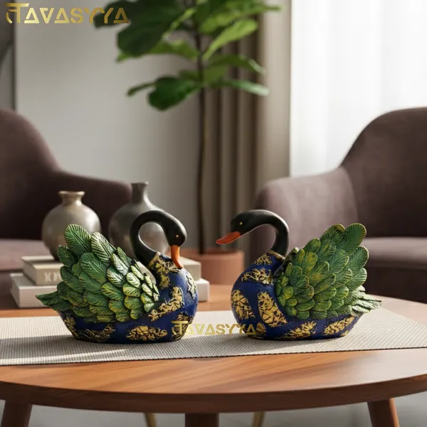 Tavasyya_Pair_of_Swans_for_Good_Luck_&_Love_|_Vastu_Hanso_Ka_Joda_for_Romance,_Harmony_&_Positivity_|_Feng_Shui_Decorative_Showpiece_for_Living_Room,_Bedroom,_Home_Decor_&_Wedding_Gift_for_Couples
