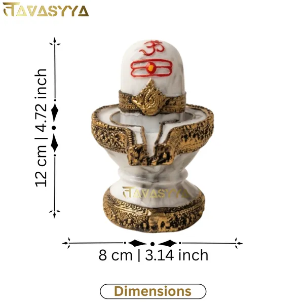 Tavasyya_White_Marble_Shivling_Idol_�_Premium_Mahadev_Shiv_Linga_with_Decorative_Base_|_Lord_Shiva_Murti_for_Home_Temple,_Pooja_Room,_Office_Mandir_&_Spiritual_Decor_(4.72_Inch)