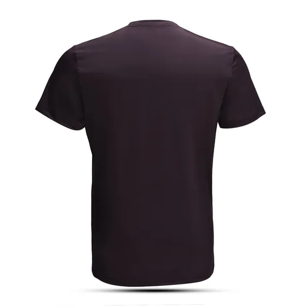 Wine_Nylon_Dry-Fit_T-Shirts_For_Men