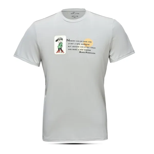 Light_Grey_Nylon_Dry-Fit_T-Shirts_For_Men