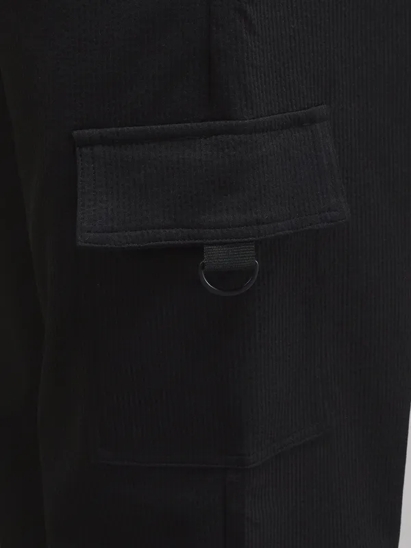 Black_Nexon_Cotton_5-Pocket_Cargo_For_Men