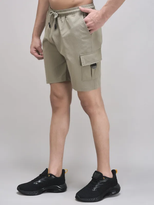Beige_Nexon_Cotton_5-Pocket__Shorts_For_Men