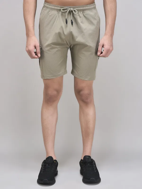 Beige_Nexon_Cotton_5-Pocket__Shorts_For_Men