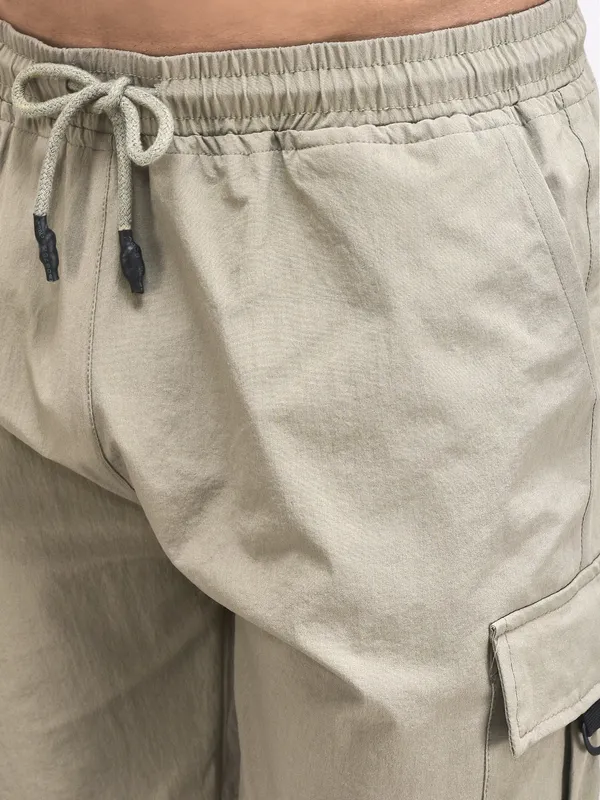 Beige_Nexon_Cotton_5-Pocket__Shorts_For_Men