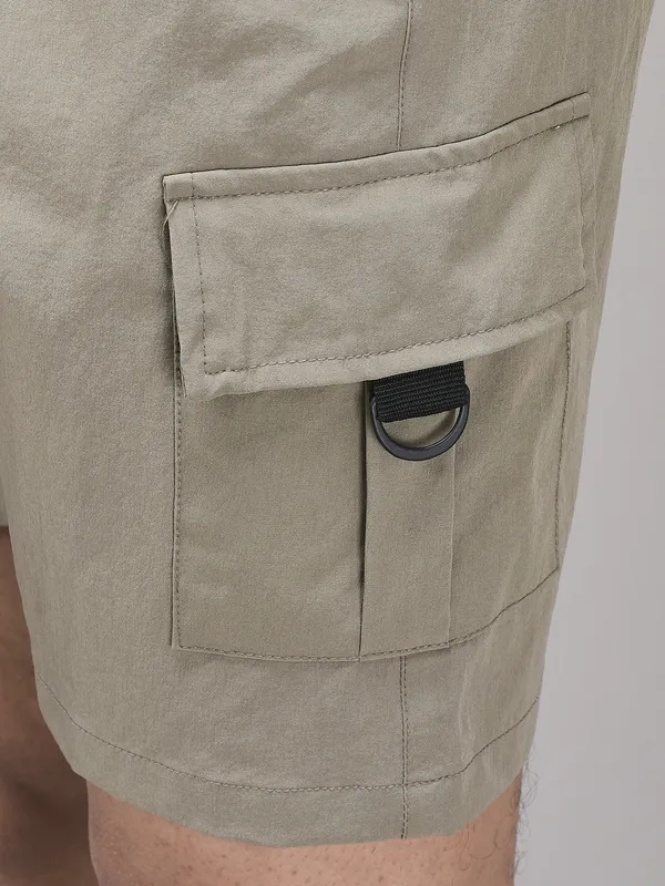 Beige_Nexon_Cotton_5-Pocket__Shorts_For_Men