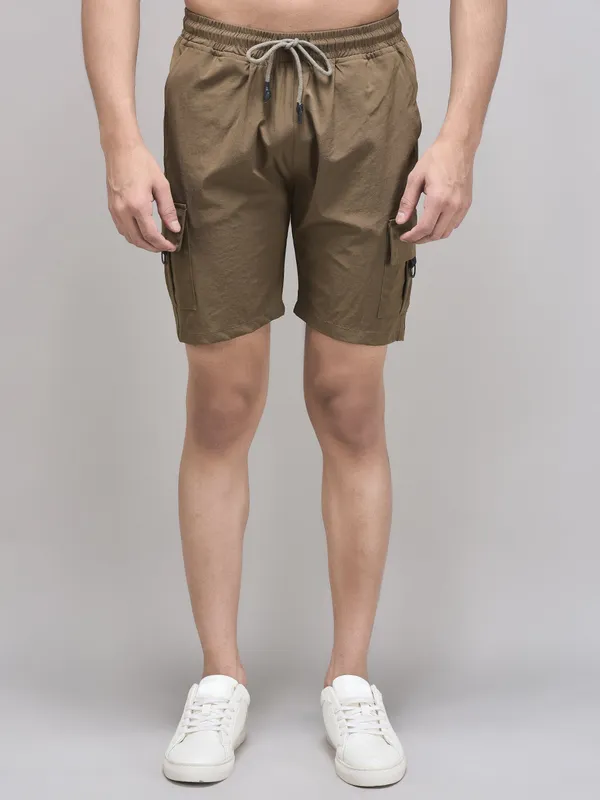 Brown_Nexon_Cotton_5-Pocket_Shorts_For_Men