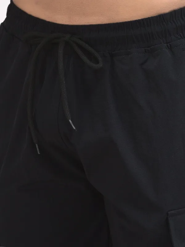 Black_Nexon_Cotton_5-Pocket_Shorts_For_Men