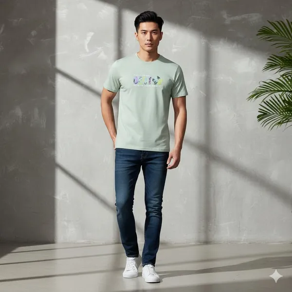 Light_Green_Cotton_Soft_Touch_T-Shirt_With_3D_Printing_And_Hd_Quality_For_Men