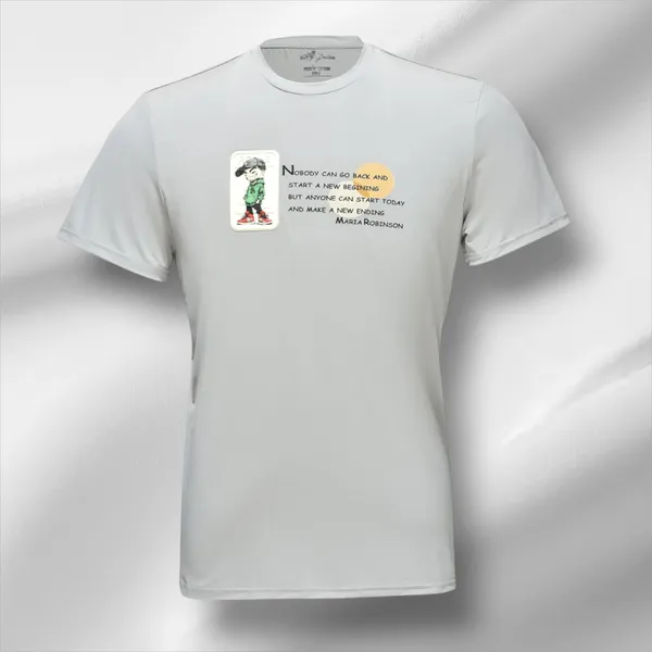 Light_Grey_Nylon_Dry-Fit_T-Shirts_For_Men