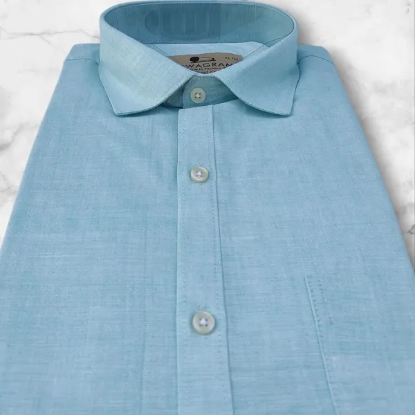 Pista_Khadi_Shirt_|_Handspun_&_Handwoven_100%_Pure_Cotton_Full_Sleeve_Shirt