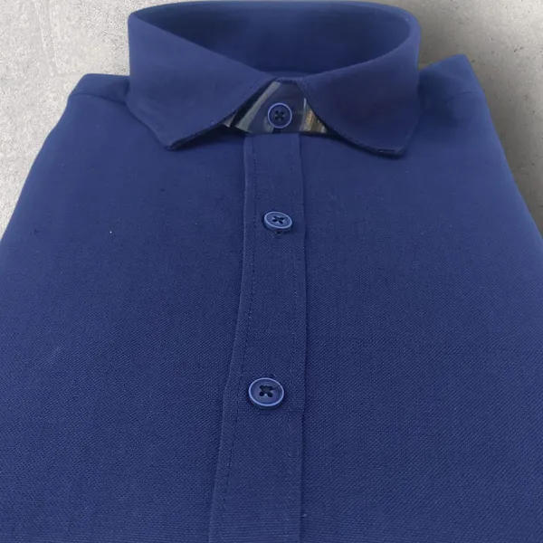 4_Ply_Berry_Blue_Khadi_Shirt