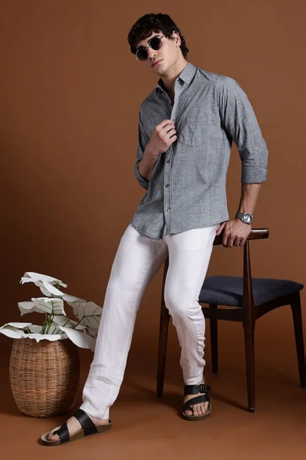 Grey_Khadi_Shirt_|_Handspun_&_Handwoven_100%_Pure_Cotton_Full_Sleeve_Shirt