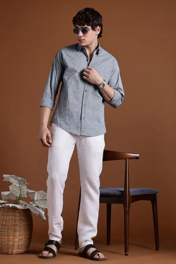 Grey_Khadi_Shirt_|_Handspun_&_Handwoven_100%_Pure_Cotton_Full_Sleeve_Shirt