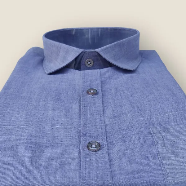 Light_Purple_Khadi_Shirt_|_Handspun_&_Handwoven_100%_Pure_Cotton_Full_Sleeve_Shirt