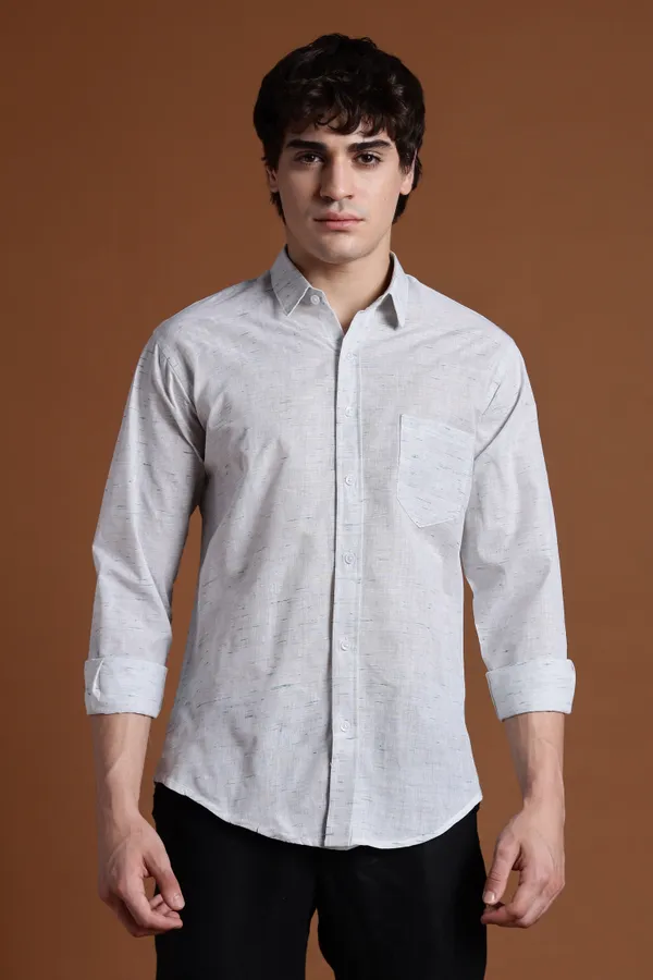 White_Khadi_Shirt_|_Handspun_&_Handwoven_100%_Pure_Cotton_Full_Sleeve_Shirt