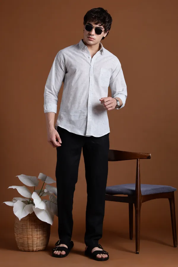 White_Khadi_Shirt_|_Handspun_&_Handwoven_100%_Pure_Cotton_Full_Sleeve_Shirt