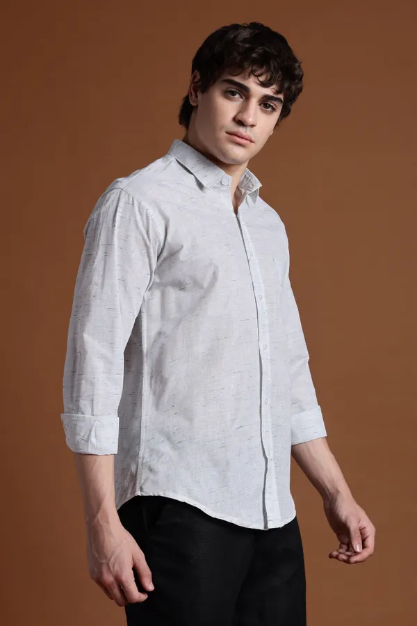 White_Khadi_Shirt_|_Handspun_&_Handwoven_100%_Pure_Cotton_Full_Sleeve_Shirt