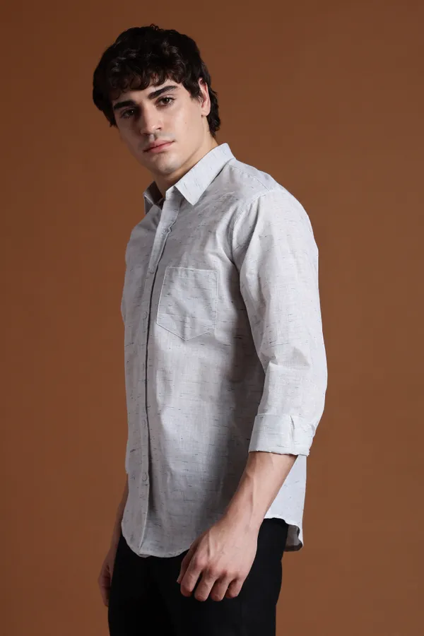 White_Khadi_Shirt_|_Handspun_&_Handwoven_100%_Pure_Cotton_Full_Sleeve_Shirt