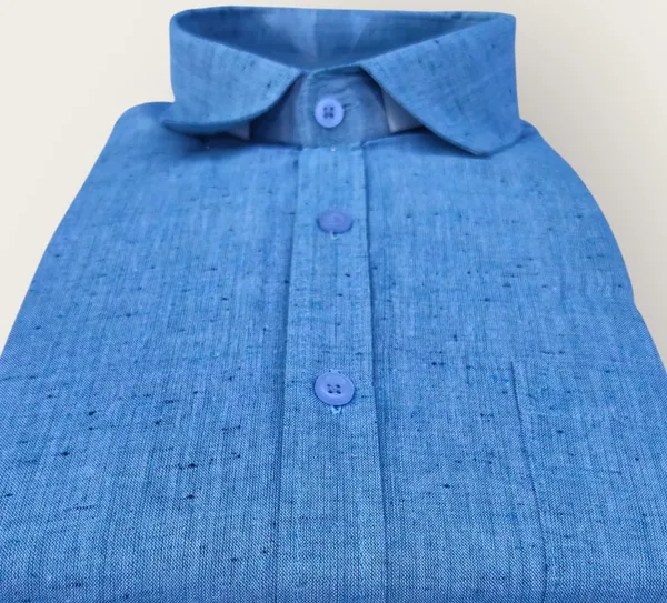 Green_Khadi_Shirt_|_Handspun_&_Handwoven_100%_Pure_Cotton_Full_Sleeve_Shirt