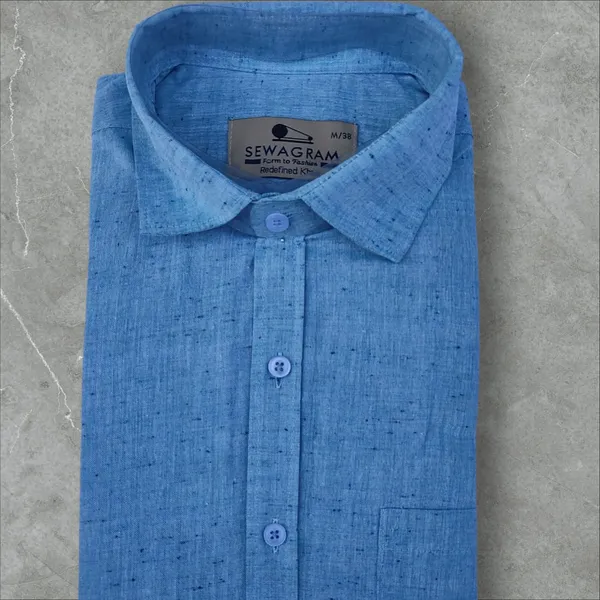 Green_Khadi_Shirt_|_Handspun_&_Handwoven_100%_Pure_Cotton_Full_Sleeve_Shirt