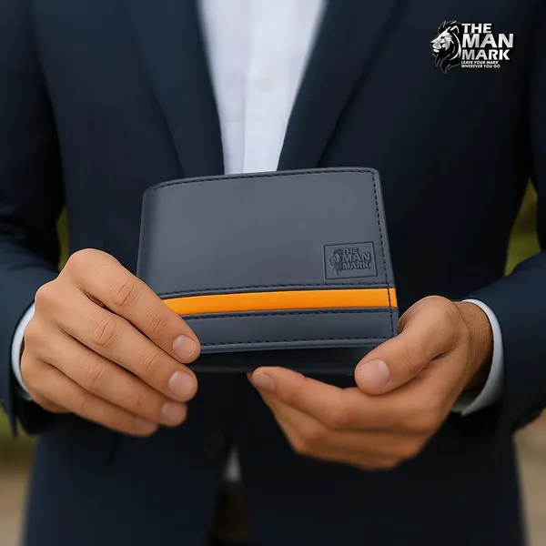 Navy_Blue_With_Orange_Stripe_Alpha_Edge_Rfid_Protected_Wallet_For_Men_Luxury_Leather_Wallet_–_Slim_Bifold_9_Card_Slots,_3_Id_Windows_–_Navy_Blue_With_Orange_Stripe_–_Stylish_And_Secure_Card_&_Cash_Holder