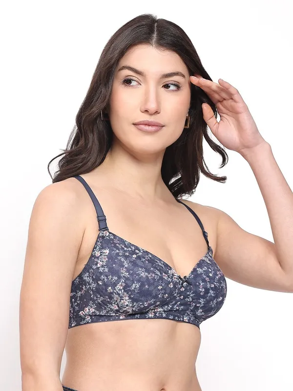Floral_Bliss_Padded_Bra_Blue_For_Women
