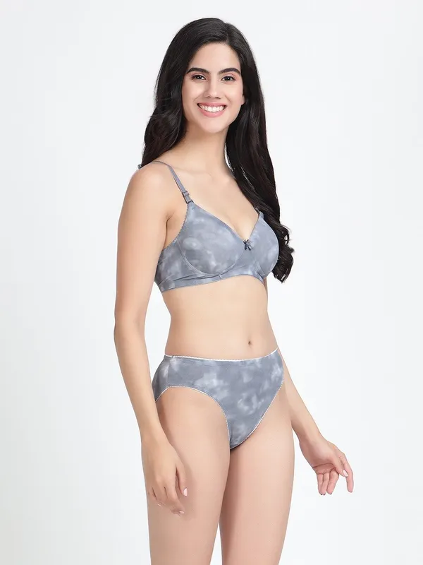 Grey_Tie_Dye_Chic_Padded_Bra_For_Women
