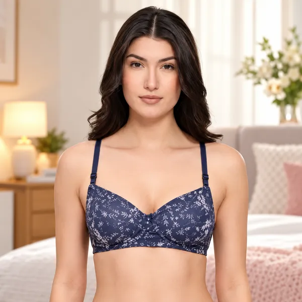 Floral_Bliss_Padded_Bra_Blue_For_Women