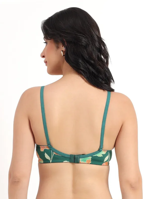 Green_Floral_Elegance_Padded_Bra_For_Women