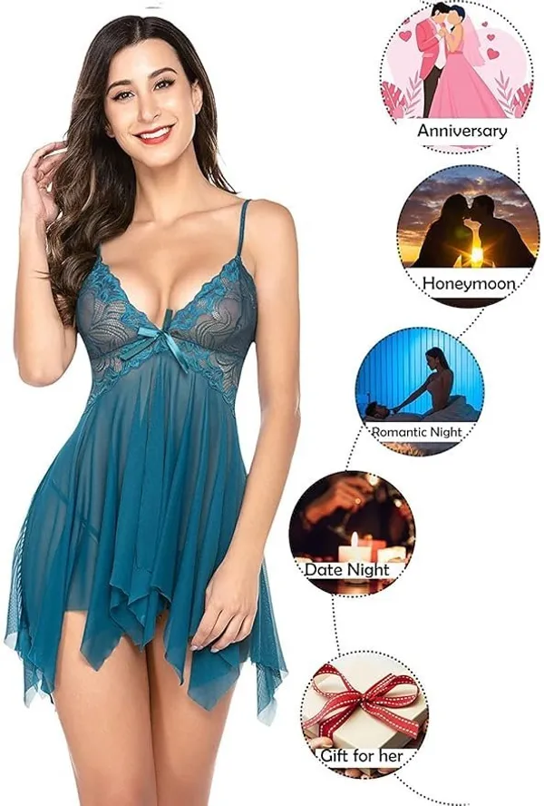 Royal_Temptation_Teal_Lace_Babydoll_For_Women